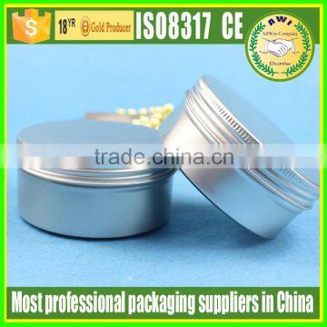 200g high quality Aluminum Tin Jar With Lid