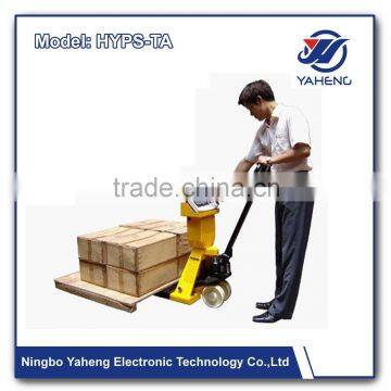 Good Quality Hand Pallet Truck With Wireless Weigh Scale Manual Pallet Truck Scale electronic pallet truck scale for sale