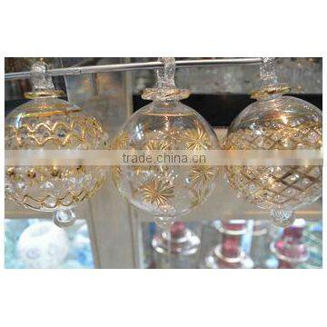 Charming Egyptian Glass Christmas Ornaments