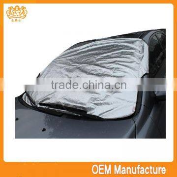 Sunshade Fabric Aluminum Film pp Cotton Printing Car Sunshade,foldable Car Sunshade photo-4