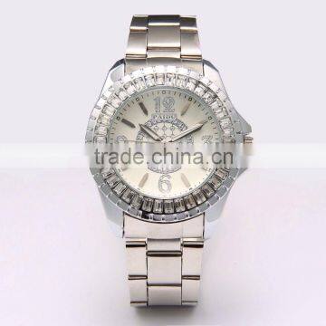 New Gold Steel Watches Luxury Women Watch Calendar Diamond Lady Watch photo-6