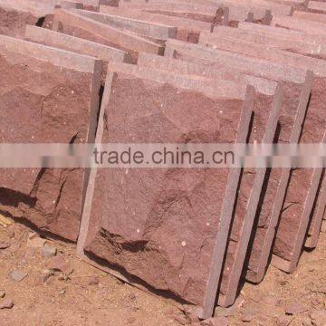 Indian red sandstone building blocks on sale with good price