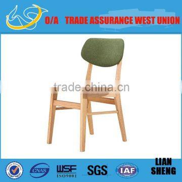 2016 new design solid wood dining room chair with sponge seat and back DCW9017#