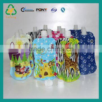 Food Grade Custom Printed Stand up Pouch Bags With Spout