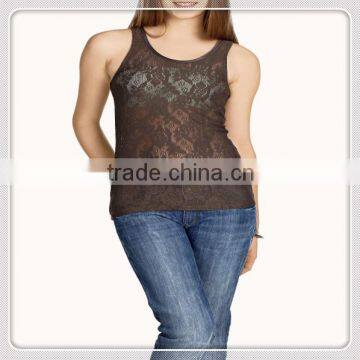 2016 Spring Fashion Design Wholesale Exquisite High Quality Printed Tank Tops For Women