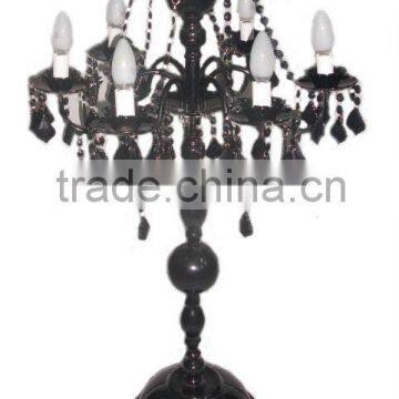 wrought iron wedding candelabra, decorative wedding candelabra, wedding centerpiece candelabra