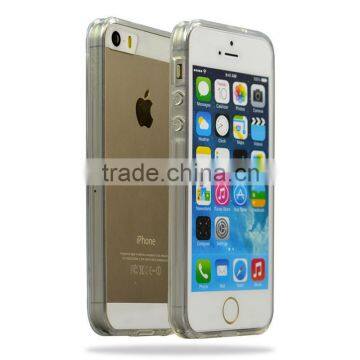 White transparent crystal phone cases shell for Apple iPhone 5/5S