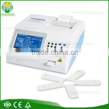 FIA8000 Clinical Analytical Instruments Immunoassay Analyzer Price with ISO, CE