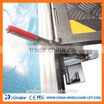 350KG Loading Electric Wheelchair Ramp for City Bus photo-4