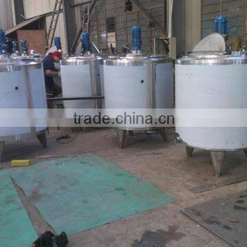 mixing tank for liquid soap/shampoo making machine