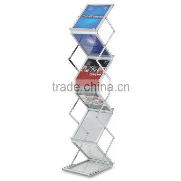 Pop up Acrylic Brochure Holder Display Rack