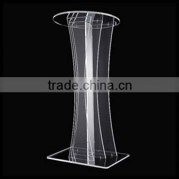 Premium Floor Standing Acrylic Lectern (LE-G009)