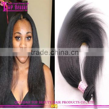 2016 New hot selling products yaki straight hair unprocessed indian yaki hair