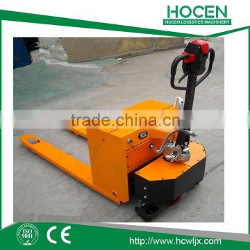 Hot-sale Small Portable Semi Powered Pallet Truck Sale