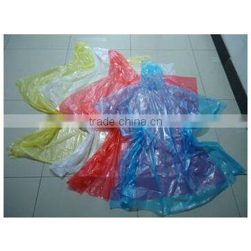 YunShang cheap disposable rain poncho for promotion