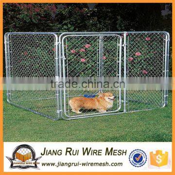 Chain link fence easily assembled for construction pvc coated chain link fence