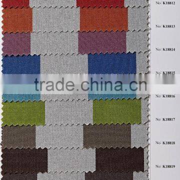 500D outdoor furniture fabrics/two color stripe fabric/cushionand pillow fabric