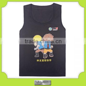 New men Tank Top Print cotton Vest Sleeveless T Shirt