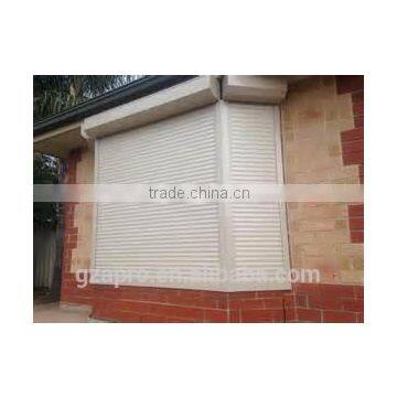 Highly polished electric aluminum roller shutter aluminum panel