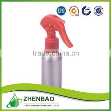 100ml 200ml 250ml Cosmetic aluminum bottles with sprayer