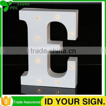 Decorative Wood Marquee Light Letters photo-6