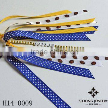 2013 New Arrival fancy Ribbon Hairbands for baby girls Christmas gift with letters