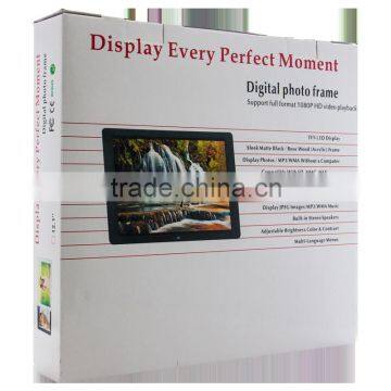 Wall Moun Tablet 1280*800 15Inch LED Digital Photo Frame With 16MB RAM photo-6