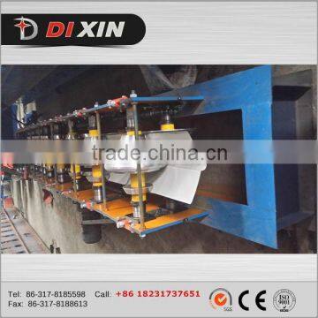 Color steel ridge tile roll forming machine, ridge capping machine