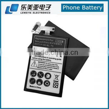 2500mah Mobile Phone Battery For Google Nexus4 E960 E975 E973 LS970 BL-T5