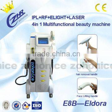 E8B-Eldora 3in1 Multifunctional Beauty Machine E-light+Laser Hair Removal Laser