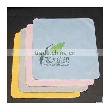 faux suede microfiber lens cleaning cloth