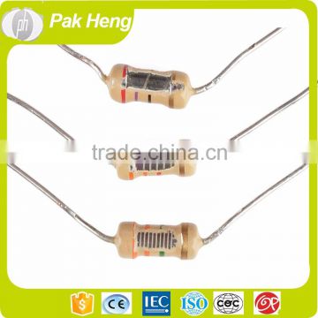 braking carbon film fixed resistors