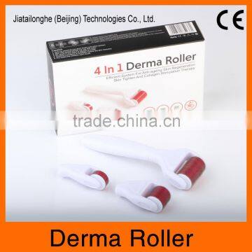 Most Popular DRS 4 in 1 Derma Roller Kits Anti Aging Wrinkle Removal Micro Stainless Dermaroller photo-3