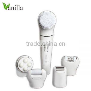 Private labeling Micro-Vibration mini rotary brush/epilator/shaver/massager/callus remover