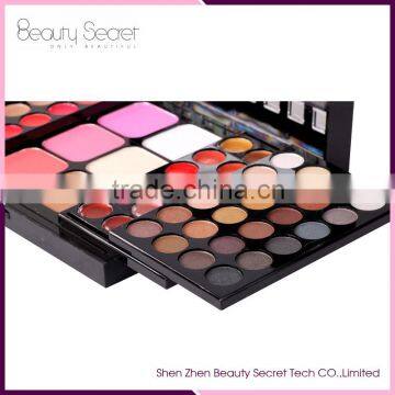 Make up eye shadow 78colors push-pull eye shadow free sample eyeshadow display