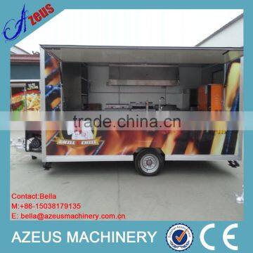 New Exporting 3.0 Long Mobile Fryer Food Cart