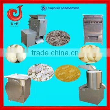 2014 high quality semi automatic garlic processing equipment