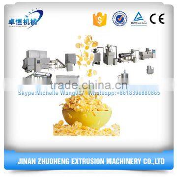 Corn Flakes Manufacturing Plant and Breakfast Cereal Extruder Machine photo-2