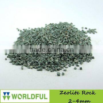 Natural Zeolite For Water Filter, 2-4MM Natural Zeolite Clinoptilolite Rock