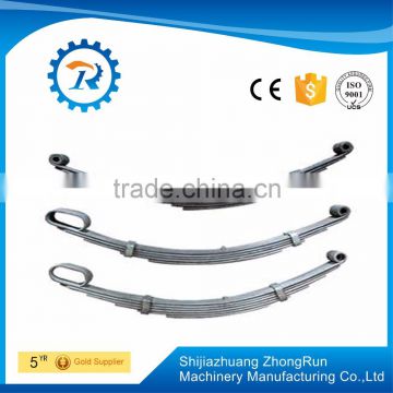 Galvanized Leaf Spring 3000kg Slipper Type trailer suspension