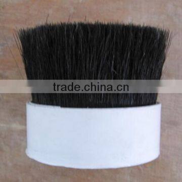 chinese chungking dyed black boiled bristle/hog bristle for paint brush