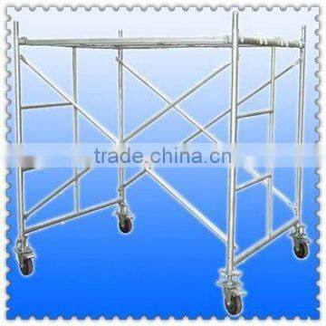 mobile frame scaffolding or ladder scaffolding