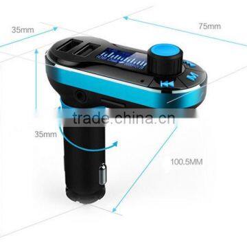 Wireless Bluetooth Transmitter FM Transmitter MP3 Player Car Kit Charger for IPhone 6 Samsung photo-3