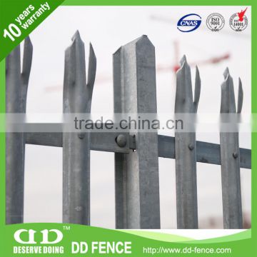 Pallasade Fencing / Black Metal Fencing Panels / Palisade