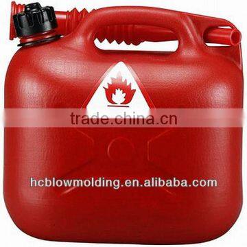 OEM blow molding plastic HDPE Fuel jerry cans with spout gasoline can, fuel can