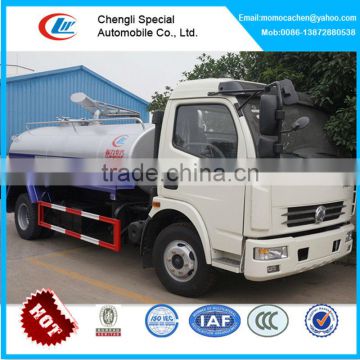 Cheap fecal suction truck waste disposal truck salvage truck for sale 6000L