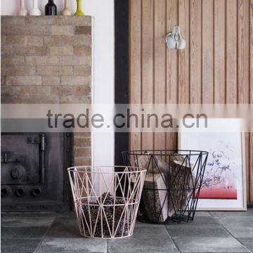 Custom Sizes Anf Color Cheap Wholesale Eco-friendly Painted Finished Bulk Wire Mesh Basket photo-3