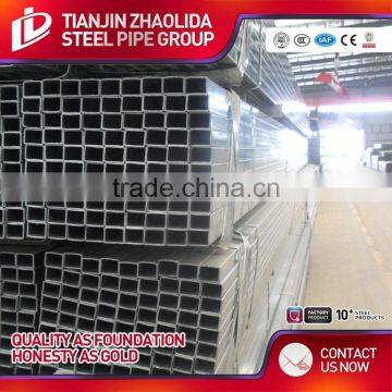 ASTM A500 GR A B WELDED 50 x 25 x 1.5mm Rectangular / Galvanized Square Steel Tube With High Quality photo-6