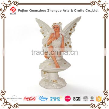 Home decorate resin sexy angel fairy figurines