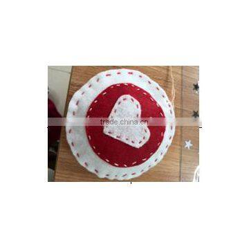 Felt Handmade Christmas Decoration/christmas Ornaments, Round photo-2